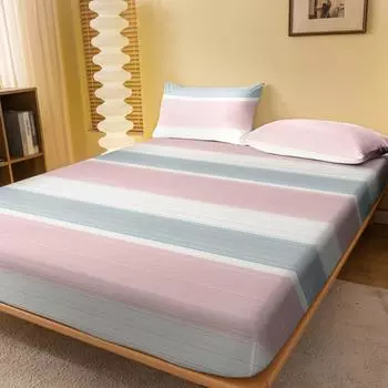 1 простая современная геометрическая набивная матовая простыня, покрывало для кровати с принтом в спальню, постельное белье (Исключая наволочки) 71x132cm