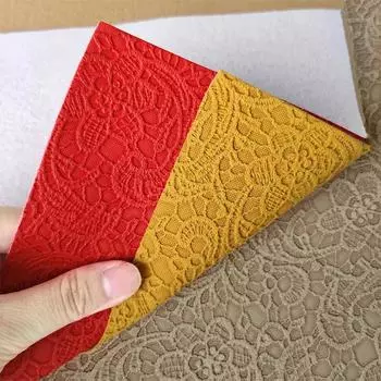 1 ярд цветочная текстурированная тисненая искусственная кожа рулон синтетическая ткань для проектов своими руками кожаные банты ювелирные изделия