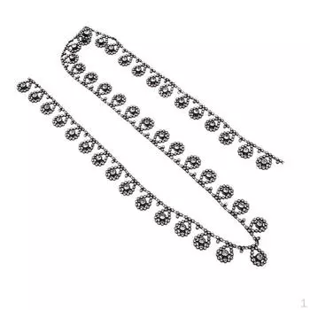 1 ярд хрустальные стразы, ленты, бусины, цепочка, аппликация, швейное ремесло