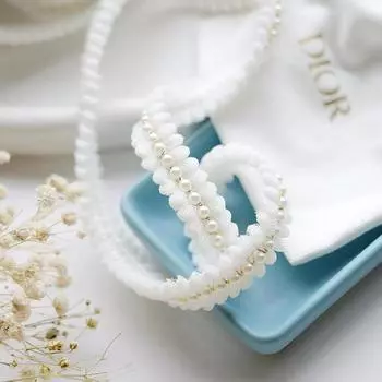 1 ярд жемчужно-бисероплетеная кружевная отделка ткань для одежды украшения свадебного платья своими руками поделки шириной 2 см белый