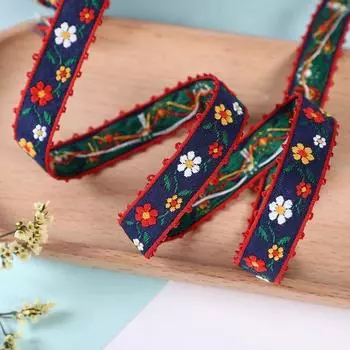 1 ярдов, этническая жаккардовая лента, нейлоновая тесьма для сумки, ремень, лента, сделай сам, текстильная одежда, декор, швейные аксессуары