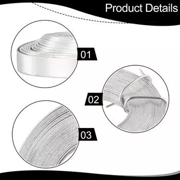 1 Reel Magnesium Ribbon 25g 4mm (5/32\ ) Magnesium Silver