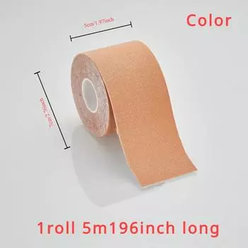 1 Roll 5cm*5m Elastic Kinesiology Tape Athletic Recovery Elastic Tape Muscle Pain Relief Kneepads Fitness Sports Protector
