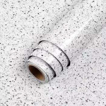1 Roll Granite Contact Paper, Waterproof Self-Adhesive Vinyl Wallpaper, Peeling And Stick Countertop Contact Paper, For Kitchen SMS 40cm x 100cm