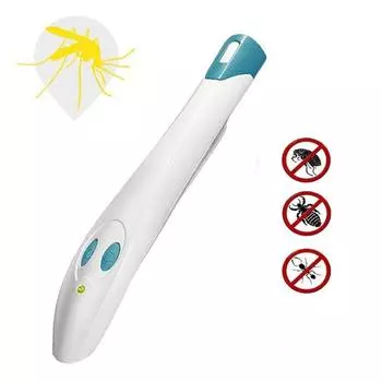 1 ручка от зуда, профилактика укусов комаров, детский репеллент от комаров для кемпинга и путешествий на открытом воздухе 1pc белый