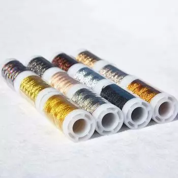 1 рулон 0,2-0,8 мм нить для изготовления ювелирных изделий, браслет, ожерелье, плетеная нить «сделай сам», шнуры для бисера, макраме, китайский завязывающий нейлоновый шнур 6 Strands королевский синий