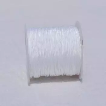 1 рулон 0,8 мм*20 м популярный высококачественный нейлоновый шнур для самостоятельного изготовления ожерелий, браслетов, ювелирных аксессуаров, 39 цветов, ювелирная нить 10