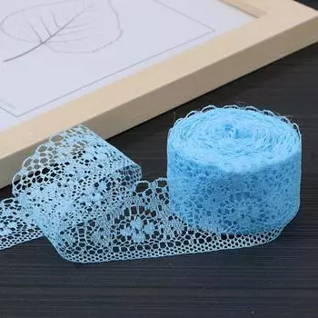 1 рулон, 10 м, удобная прочная тонкая текстура, 10 цветов, визуальный эффект, трудно выцветающий кружевной декор для девочек, лента с оборками