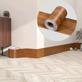 1 рулон 10 см*5 м плинтус настенная наклейка самоклеящаяся настенная наклейка дверная рама кухня гостиная подоконник ванная плитка