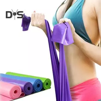 1 рулон, 1,8 м, нерушимый натяжной пояс для йоги, гибкая безопасная эластичная лента для йоги 1.8m зелёный