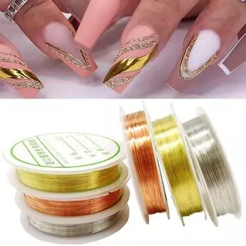 1 рулон 20 м 0,2 мм яркий блеск гибкие гибкие бусины из медной проволоки аксессуары для изготовления ювелирных изделий DIY ремесло металлическая нить для ювелирного магазина золотистый