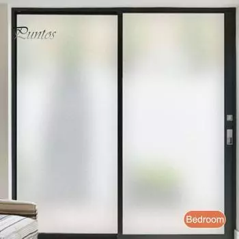 1 рулон 30/45x100 см матовая оконная пленка защита конфиденциальности УФ-защита от солнца стеклянное покрытие самоклеящаяся домашняя офисная ванная комната стеклянная оконная дверь статическая пленка 30cm A