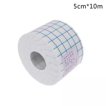 1 рулон, 4 размера, водонепроницаемая клейкая повязка для ран, медицинская фиксирующая лента, повязка 5cm*10m