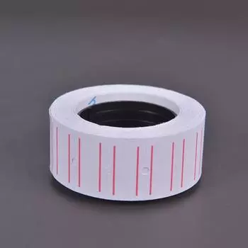 1 рулон (500 этикеток) белая самоклеящаяся этикетка с ценником, наклейка для офисных принадлежностей