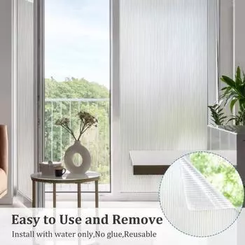 1 рулон 500x45 см, матовая оконная пленка, защита конфиденциальности, солнцезащитная пленка, режущаяся, многоразовая, неклейкая, статическая, для домашнего офиса, ванной комнаты, стеклянное покрытие