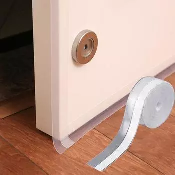 1 рулон 5/10 м уплотнительная лента для дверей и окон самоклеящаяся герметизирующая звукоизоляционная лента для заполнения щелей окон и дверей водонепроницаемая ветрозащитная лента 5m чистый