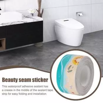 1 рулон 5M герметизирующая лента водонепроницаемая ПВХ самоклеящаяся ванная туалет ванна