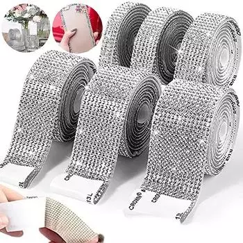 1 рулон 90 см самоклеящиеся алмазные ленты декоративные наклейки для автомобиля DIY алмазный скрапбукинг