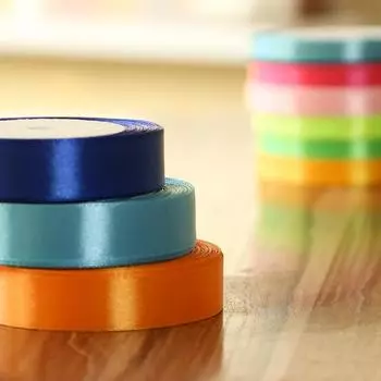 1 рулон атласной ленты 2 см x 22 м, бант, коробка для торта, свадьба, день рождения, рождественская вечеринка, подарок, декор other розовый