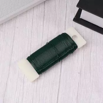 1 рулон цветочной проволоки, проволока для лопасть, флористическая проволока, венок, проволока для самостоятельного изготовления венков, цветочных композиций, гирлянда