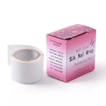 1 рулон для ремонта ногтей из стекловолокна, шелка, УФ-геля, строительное волокно, инструмент для французского маникюра 3CM