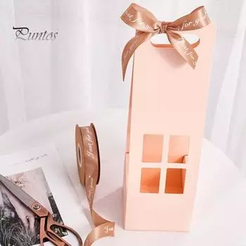 1 рулон, довольно не легко выцветает, широко используется, лента для рукоделия, свадебный декор, атласная лента, товары для вечеринок бежевый