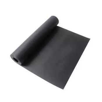 1 рулон искусственной кожи рулон крафт-бумаги универсальная подарочная упаковка оберточная бумага букеты черное украшение на дни рождения 38cmx5m чёрный