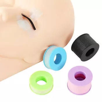 1 рулон изоляционной ленты для наращивания ресниц под глазами клейкая лента для прививки накладных ресниц S розовый