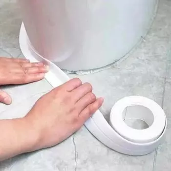 1 рулон кухонной водонепроницаемой ленты против плесени, влагостойкая зазор для раковины на кухне и в ванной, красивая наклейка для унитаза со швом, Co. 2.2CMX3.2M