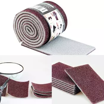 1 рулон нано-чистой губки, скраб, щетка для горшка, супер сильная дезактивация ржавчины, тканевая щетка для посуды, горшок 1roll