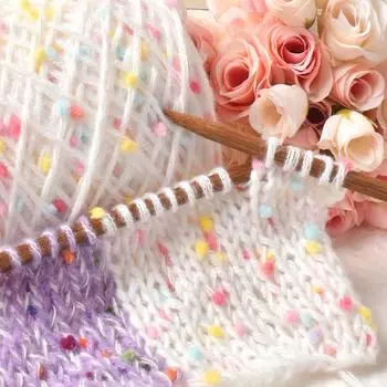 1 рулон ниток Rainbow Bean, ручная работа, нитки для шарфа, грубая пряжа, цвет