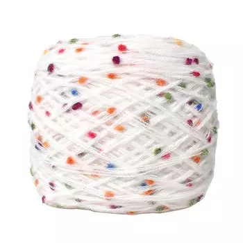1 рулон ниток Rainbow Bean, ручная работа, нитки для шарфа, грубая пряжа, цвет