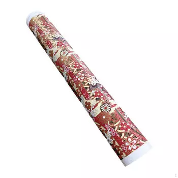 1 рулон подарочной упаковочной бумаги для самостоятельного изготовления цветочных изделий, салфетки для пасхальных подарков Red