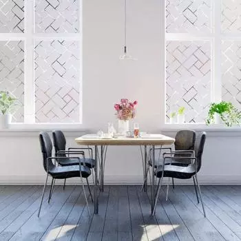 1 рулон статическая матовая оконная пленка, защита конфиденциальности, съемное УФ-солнцезащитное стеклянное покрытие, декоративная пленка для дома, офиса, ванной комнаты M