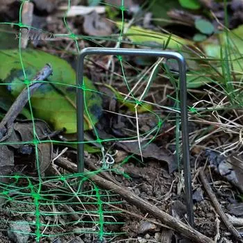 1 рулон, удобный, с завязками, легко устанавливается, сетка для защиты от птиц, сетка для защиты растений в саду, ограждение, бытовые принадлежности 10M