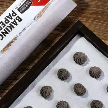 1 рулон, впитывающий кухонный коврик для выпечки с антипригарным масляным дном, коврик для выпечки белый