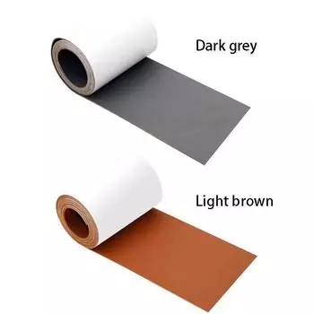 1 рулон, заплатка для ремонта кожи, клейкая заплатка для обивки диванов и автокресел, домашний декор и аксессуары для детализации автомобиля 28*20cm чёрный