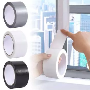 1 рулонная лента для герметизации швов, самоклеящаяся лента для блокировки холодного воздуха, многофункциональная прочная клейкая лента для зимней герметизации окон 5cm*10m