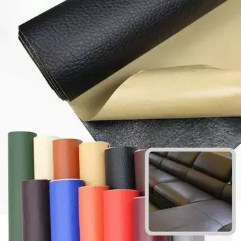 1 рулонный клей для фиксации дивана, клей для быстрого и широкого применения, ремонтная заплата из искусственной кожи оранжевый