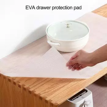 1 рулонный коврик для ящика, нескользящая подкладка для полки, водонепроницаемый влагостойкий коврик для шкафа для домашней кухни 150cm