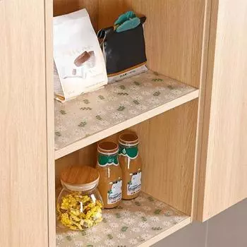 1 рулонный коврик для ящика, нескользящая водонепроницаемая подкладка для кухонного шкафа, легко чистящаяся защитная накладка для полки для дома 100cm