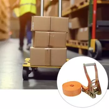 1 рулонный крепёжный несущий ремень Прочная стяжка Универсальный ремень Прочный ремень с храповым механизмом 3M