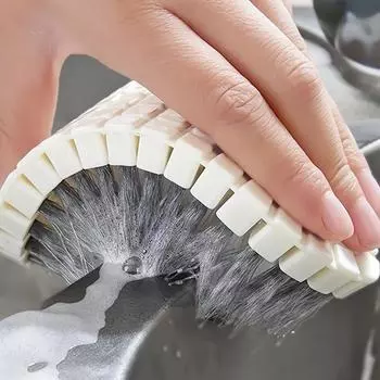 1 щетка для чистки, многофункциональные и гибкие чистящие принадлежности, кухонный уголок, бесплатная щетка для чистки пола, кухонные принадлежности