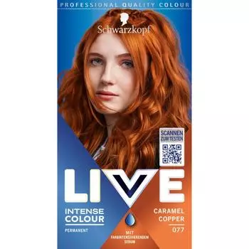 1 Schwarzkopf hair dye Live 077 Caramel Copper