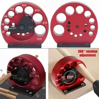 1 набор регулируемых приспособлений для изготовления шкантов с 8 отверстиями и твердосплавными лезвиями для деревообработки, электродрели и фрезерные инструменты с круглым стержнем 8-20 мм