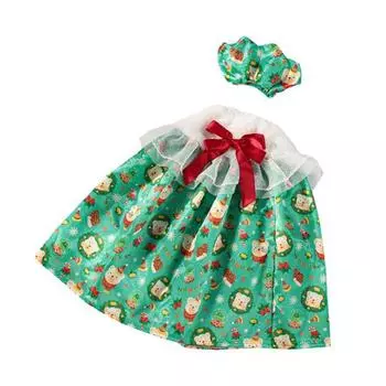 1 Set Christmas Porch Goose Outfits Outdoor Garden Lawn Yard Goose Statue Winter Santa Claus Elf Dress Xmas Holiday Party Dress-up Clothing G