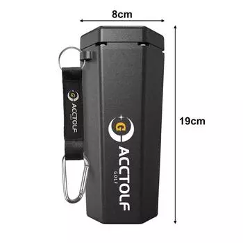 1 комплект Удобная мойка для гольф-мячей Герметичная Экономия труда Ударопрочная Портативная Мойка для гольф-мячей Очиститель с набором полотенец чёрный