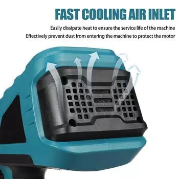 1 Set Cordless Electric Spray Gun Flow Control Airbrush For Makita 18V Battery