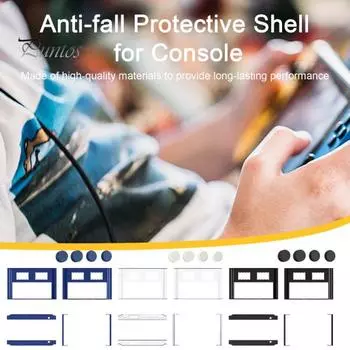 1 комплект защитного чехла для игровой консоли, силиконовый защитный чехол от царапин для игрового устройства для Lenovo Legion чёрный