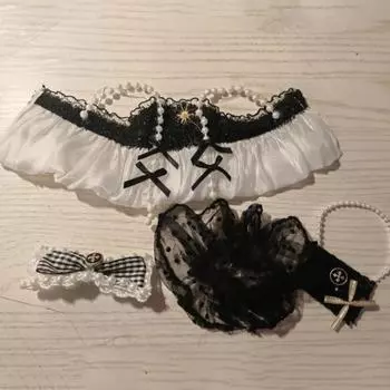 1 set Lolita Dress Cotton Doll s Clothes Fashion No Attribute Doll Clothes Children s Gift style 3